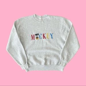Vintage Mickey Mouse Crewneck Sweatshirt